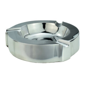 Round Aluminium Ashtray (Twirl)