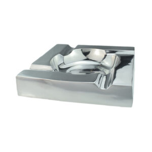 Square Aluminium Ashtray (Coutrier)